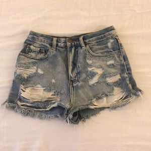 Jean shorts